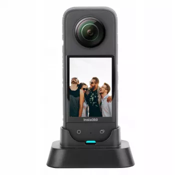 SUNNYLIFE mini treppiede / impugnatura per Insta360 X3 - nero