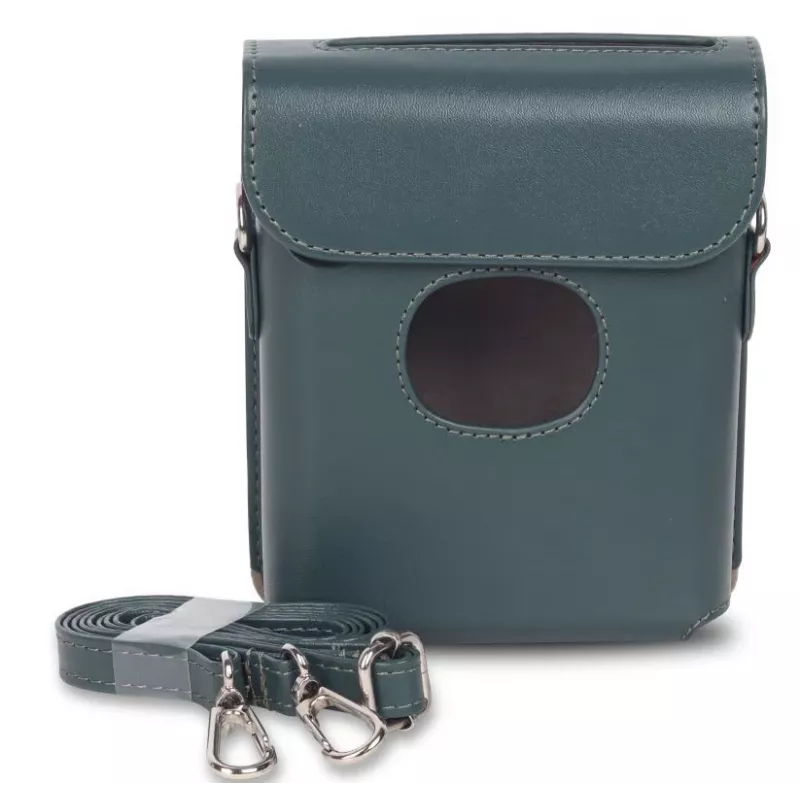 LOVEINSTANT custodia rigida protettiva da viaggio per stampante portatile Fujifilm Instax Square Link - verde