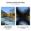 KF X-Fader filtro ND variabile 43mm ND8-ND128 grigio