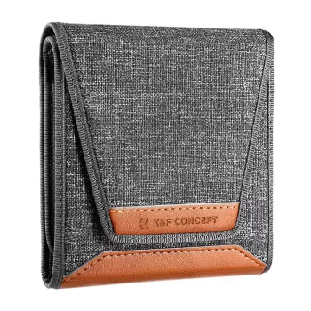 KF borsa per filtri per 3 filtri 67mm 72mm 74mm 77mm 82mm Kf13.138