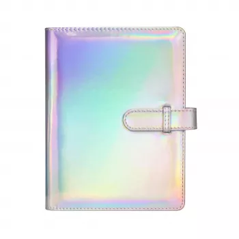 LOVEINSTANT Album foto 256 foto per Fujifilm Instax Mini 40 12 11 9 8 7 Evo Liplay Link / Argento glitter