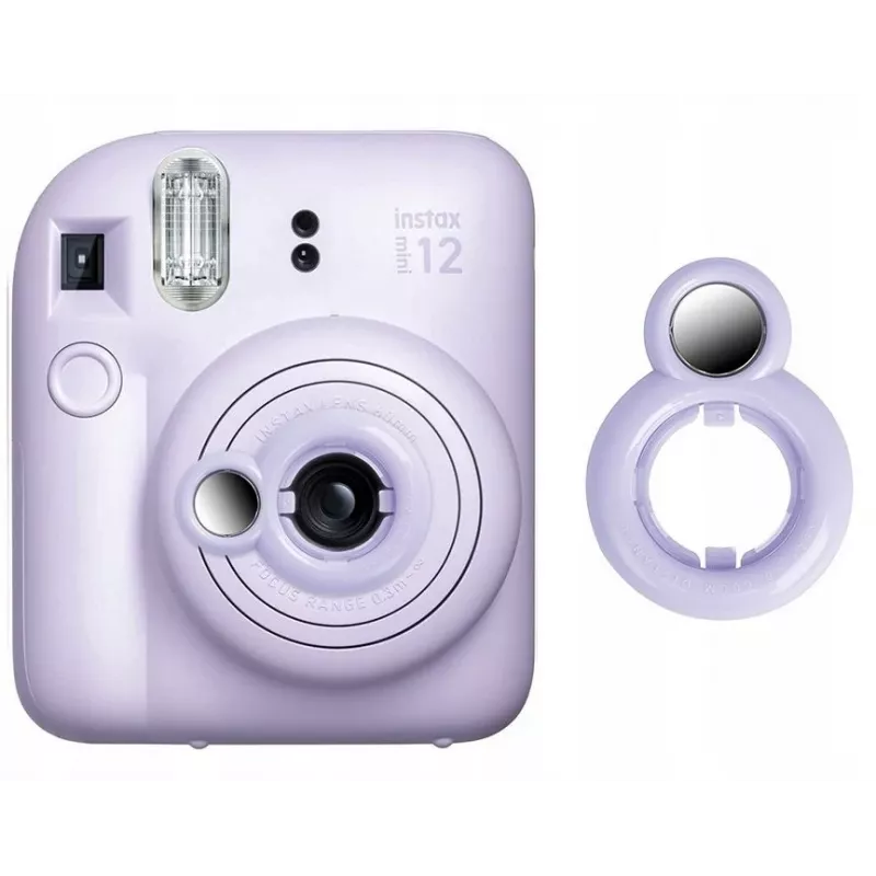 LoveInstant specchio aggiuntivo per Fuji Fujifilm Instax Mini 12 lilla