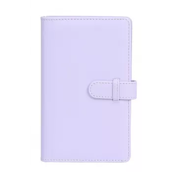 LOVEINSTANT album fotografico per 108 foto compatibile con Fujifilm Instax Mini 12, 11, 40, 9, 8, 7, Evo, Liplay, Link - lilla