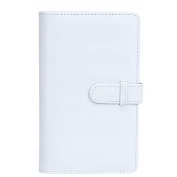 LOVEINSTANT album fotografico per 108 foto compatibile con Fujifilm Instax Mini 12, 11, 40, 9, 8, 7, Evo, Liplay, Link / bianco