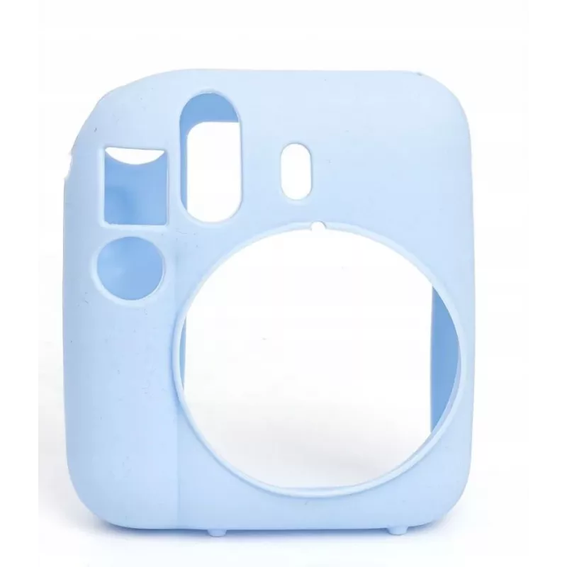 LOVEINSTANT custodia protettiva in silicone per Fujifilm Instax Mini 12 - blu