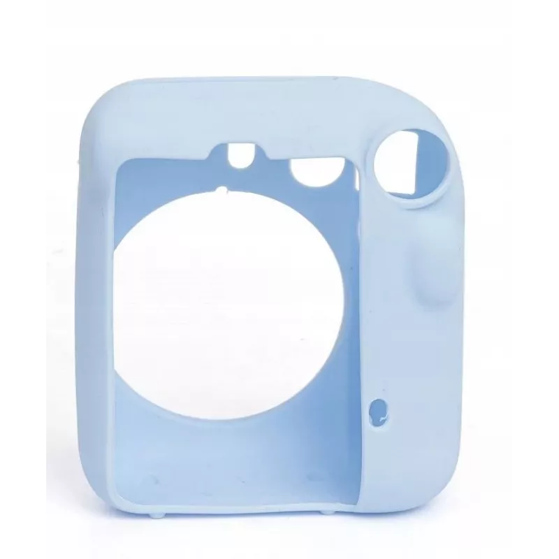 LOVEINSTANT custodia protettiva in silicone per Fujifilm Instax Mini 12 - blu