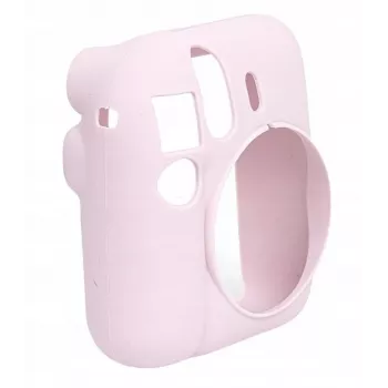 LOVEINSTANT custodia protettiva in silicone per Fujifilm Instax Mini 12 - rosa