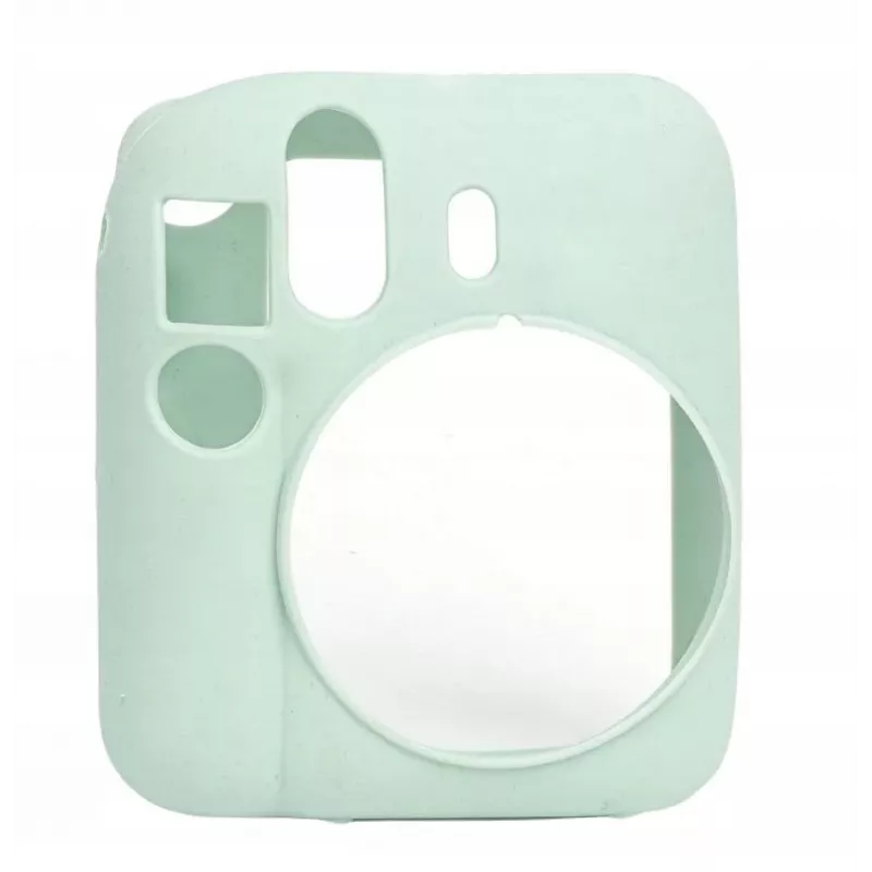 LOVEINSTANT custodia protettiva in silicone per Fujifilm Instax Mini 12 - verde