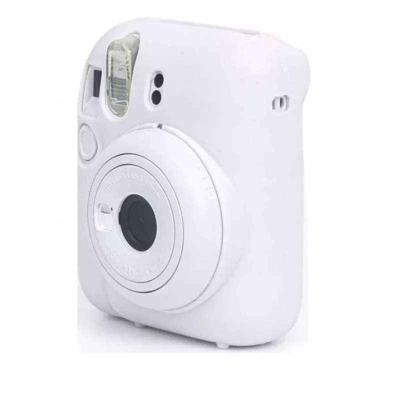 LOVEINSTANT custodia protettiva in silicone per Fujifilm Instax Mini 12 - bianco