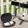 SUNNYLIFE custodia rigida per gimbal smartphone – compatibile con Insta360 Flow, DJI Osmo Mobile 6/5/4/SE/3/2, Zhiyun, Feiyu – custodia EVA nera