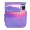 LOVEINSTANT custodia pochette per Fujifilm Instax Mini 12 - lilla glitter