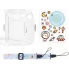 LOVEINSTANT custodia per Fujifilm Instax Mini 12 + adesivi / Escape from Earth