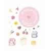LOVEINSTANT custodia per Fujifilm Instax Mini 12 con adesivi - Yogurt Rabbit