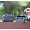 SUNNYLIFE Custodia rigida protettiva per DJI Mic 2 / Mic 1 - Guscio EVA, Nero