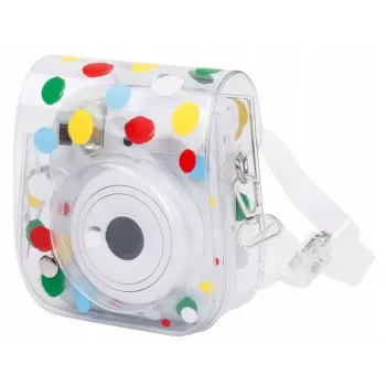 LOVEINSTANT Custodia per Fujifilm Instax Mini 12 - Colorful Dots