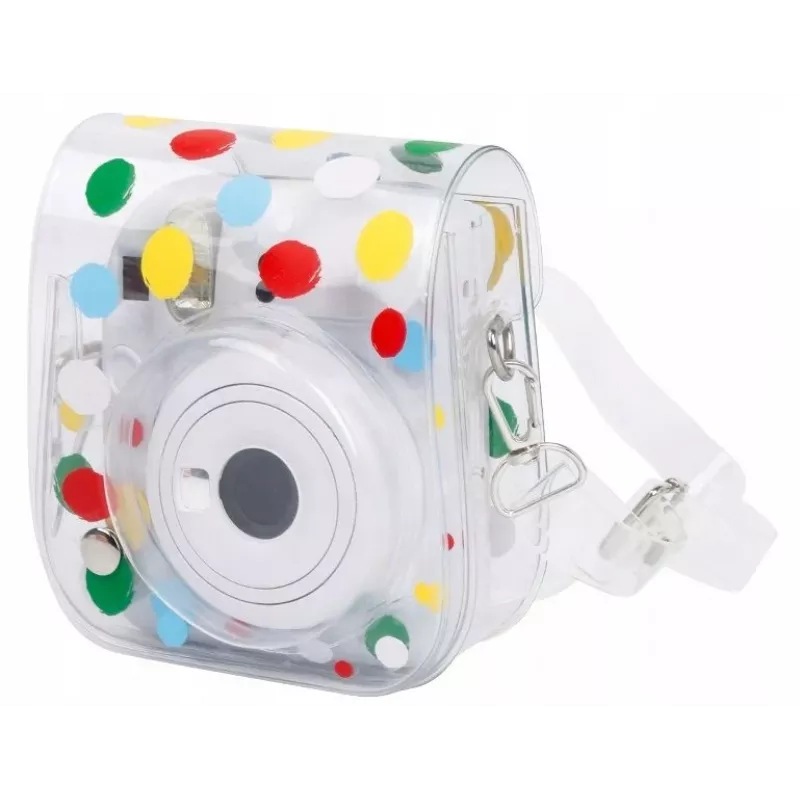 LOVEINSTANT Custodia per Fujifilm Instax Mini 12 - Colorful Dots