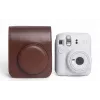 LOVEINSTANT Custodia protettiva a tracolla per Fujifilm Instax Mini 12 - Marrone