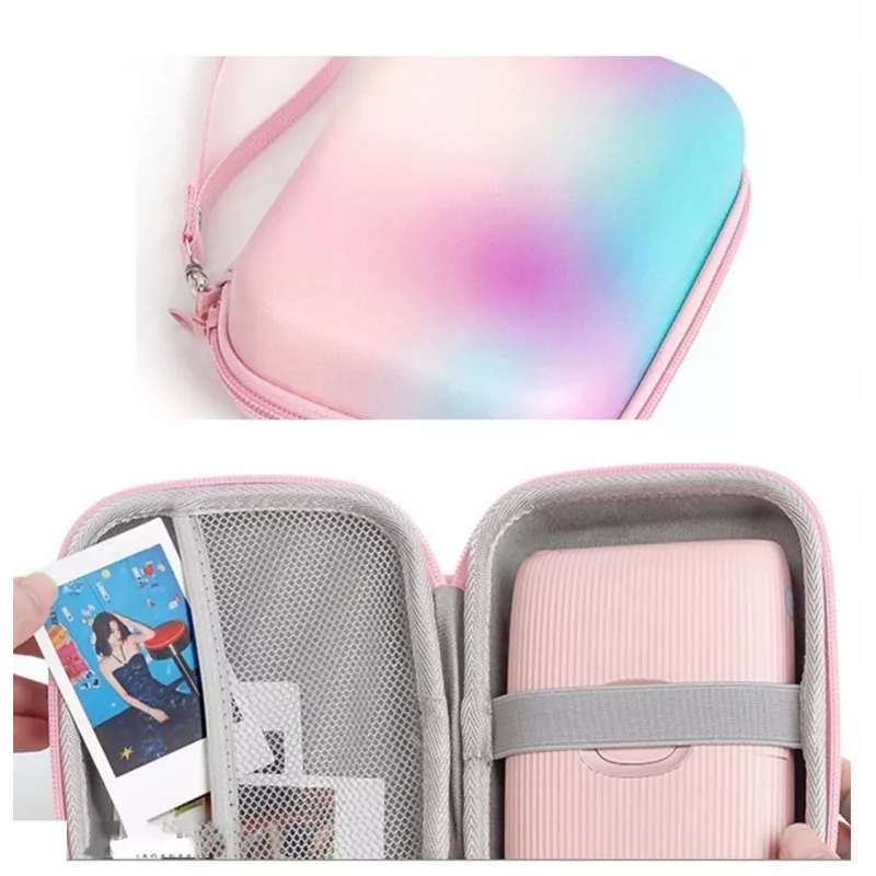 LOVEINSTANT Custodia protettiva per Fujifilm Instax Mini Evo / Liplay / Square SQ Link / Link 2 SE, Multicolor Ombre