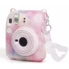 LOVEINSTANT Custodia protettiva per Fujifilm Instax Mini 12 con borsa per foto, multicolore scuro