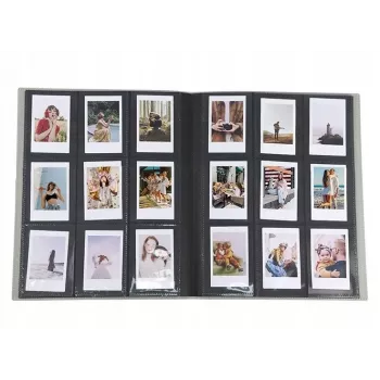 LOVEINSTANT Fotoalbum 432 foto per Fujifilm Instax Mini / Xiaomi / Polaroid / Canon / HP / Kodak, Nero