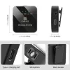 PULUZ PU648B 2x Microfono lavalier wireless per smartphone USB-C, tablet, laptop - 2,4 GHz, omnidirezionale, Plug and Play