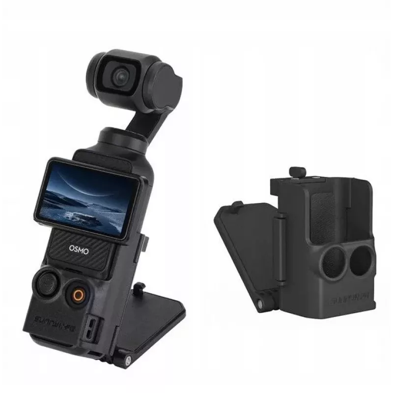 SUNNYLIFE Supporto magnetico per DJI Osmo Pocket 3 - Verticale e orizzontale - Nero