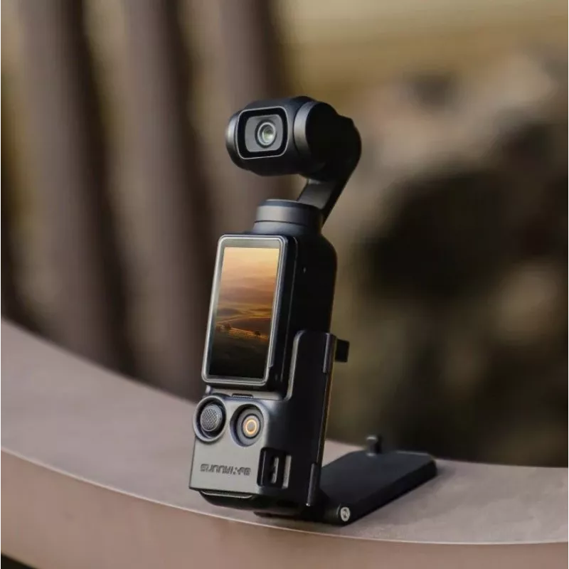 SUNNYLIFE Supporto magnetico per DJI Osmo Pocket 3 - Verticale e orizzontale - Nero