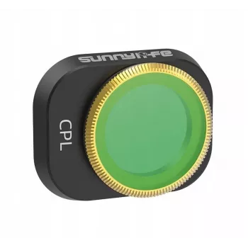 SUNNYLIFE Filtro polarizzatore circolare CPL per drone DJI Mini 4 Pro con custodia protettiva N4P-F1724-C