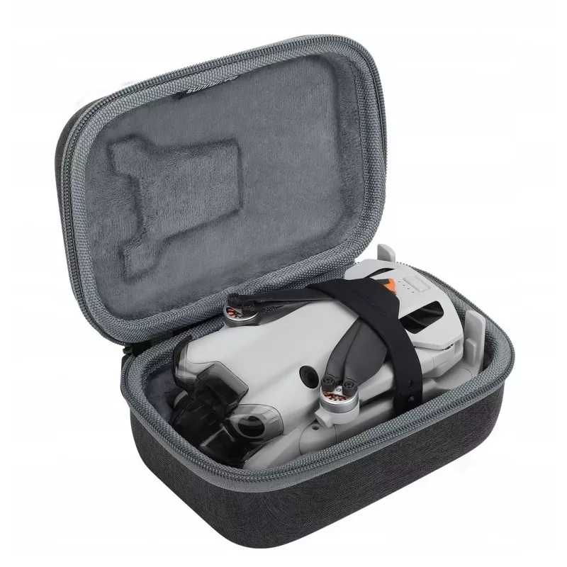 SUNNYLIFE Custodia rigida borsa da trasporto per drone DJI Mini 4 Pro, Nero, N4P-B696-D