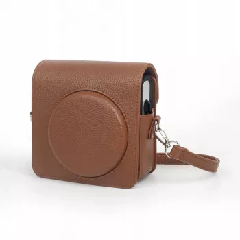 LOVEINSTANT Custodia protettiva per Fujifilm Instax Square SQ40 - Marrone