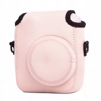 LOVEINSTANT Custodia morbida in neoprene per Fujifilm Instax Mini 12 - Rosa