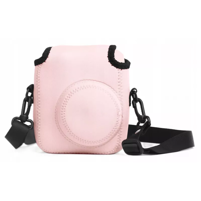 LOVEINSTANT Custodia morbida in neoprene per Fujifilm Instax Mini 12 - Rosa
