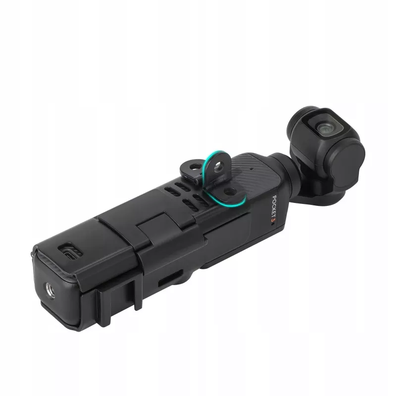 SUNNYLIFE Supporto laterale per DJI Osmo Pocket 3 - compatibile GoPro - nero