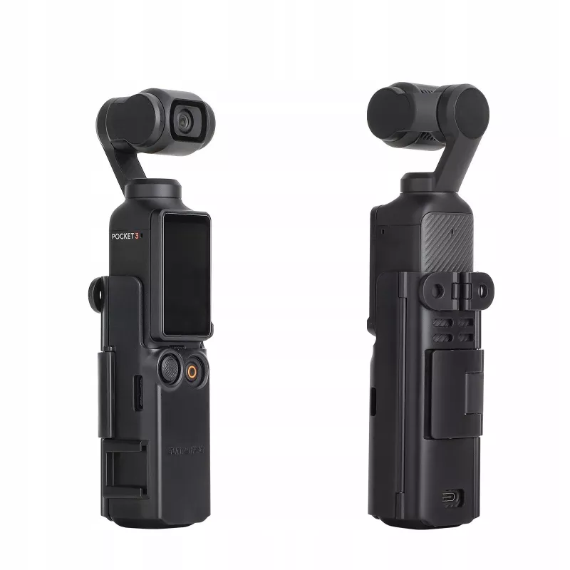 SUNNYLIFE Supporto laterale per DJI Osmo Pocket 3 - compatibile GoPro - nero