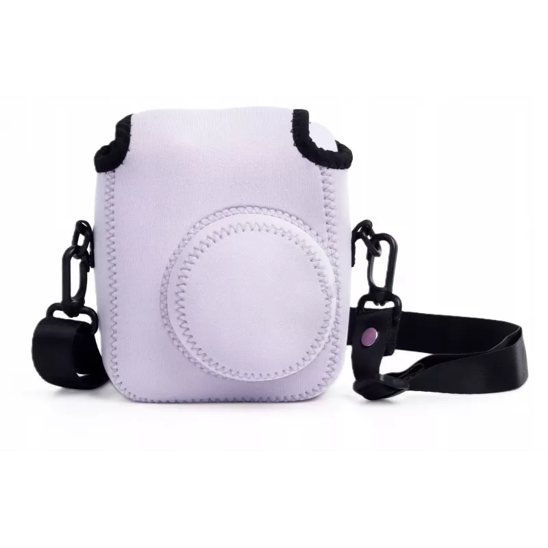 LOVEINSTANT Custodia protettiva in neoprene morbido per Fujifilm Instax Mini 12 - viola