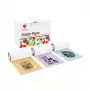 Phomemo Carta termica per etichette 3 rotoli in colori diversi per T02 M02 PRO M03 M04S