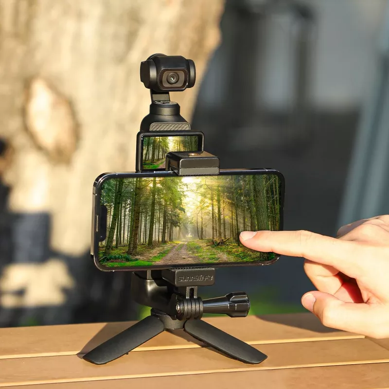 SUNNYLIFE Supporto per smartphone per DJI Osmo Pocket 3 - nero