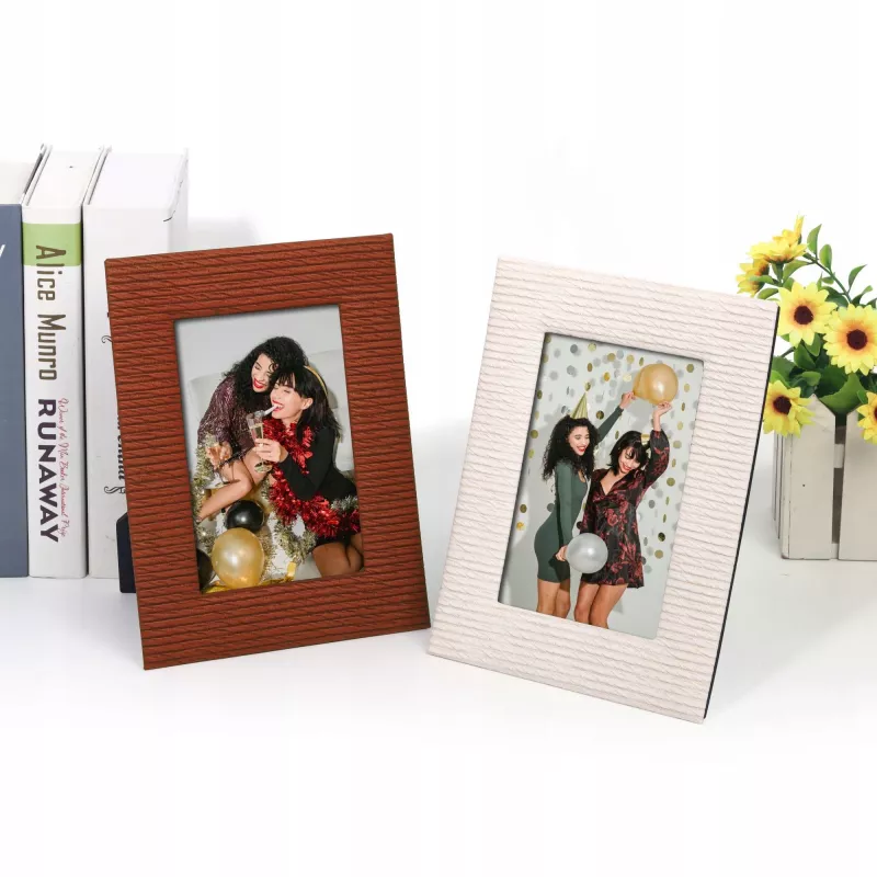 Cornice portafoto per 10x15 cm marrone verticale orizzontale Loveinstant marrone