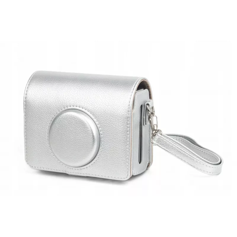 Custodia cover pochette LOVEINSTANT per Fujifilm Instax Mini Evo / argento