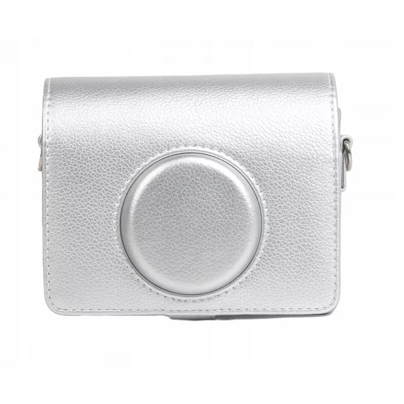 Custodia cover pochette LOVEINSTANT per Fujifilm Instax Mini Evo / argento