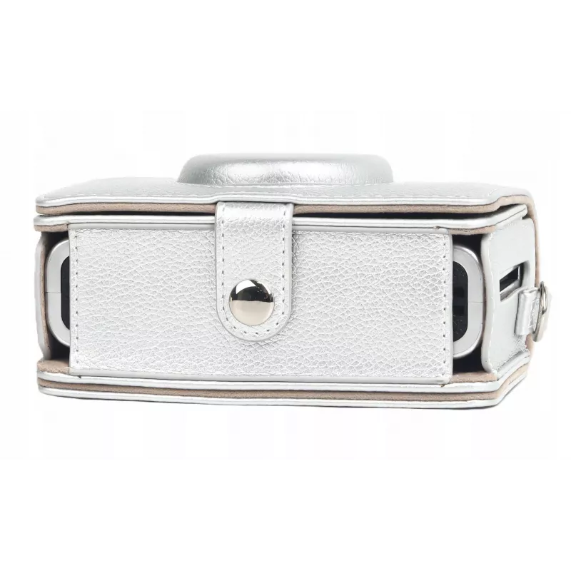 Custodia cover pochette LOVEINSTANT per Fujifilm Instax Mini Evo / argento