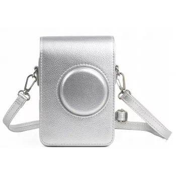 Custodia LOVEINSTANT per Fujifilm Instax Mini Evo - argento