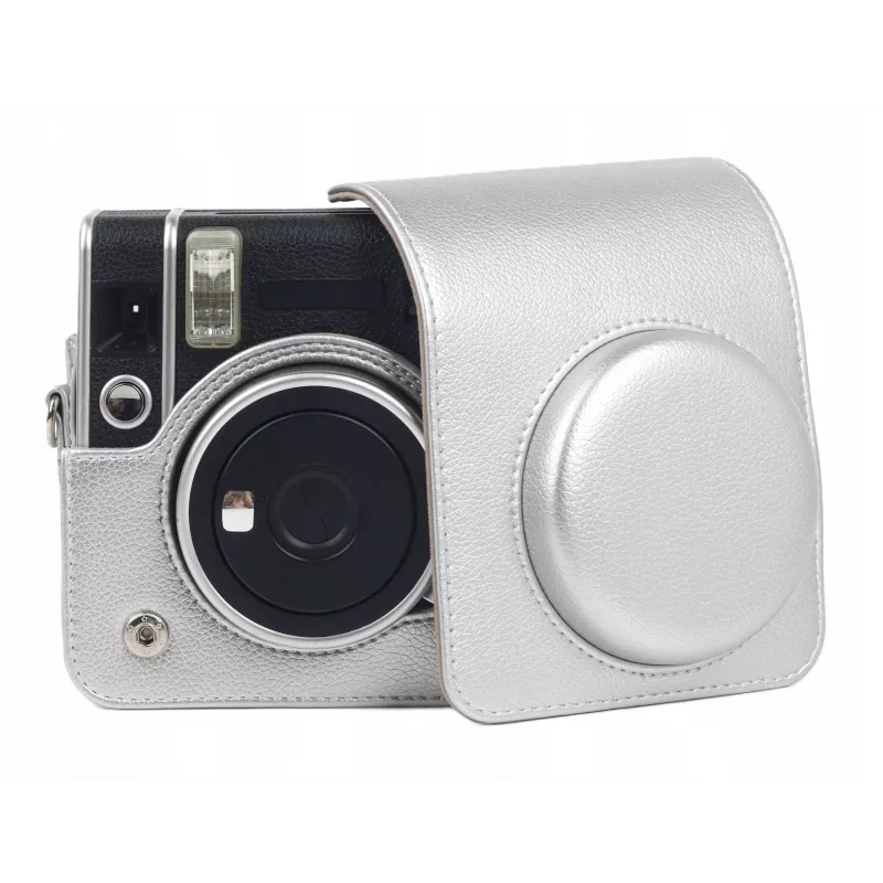 Custodia cover LOVEINSTANT per Fujifilm Instax Mini 40 - argento