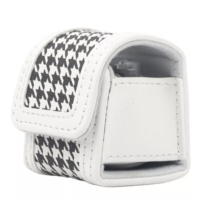 Custodia protettiva in pelle PU LOVEINSTANT per Fujifilm Instax Pal - bianco