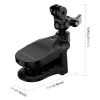 PULUZ supporto mento per casco moto per GoPro Hero 12 11 Mini 10 9 8 7 6 5 4 3+ Max - PU927B