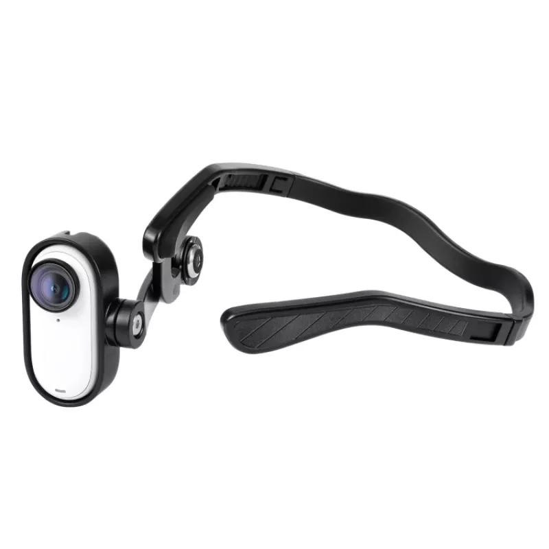 PULUZ supporto magnetico con fascia per testa per Insta360 GO 3 / GO 3S - nero PU974B