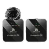 PULUZ PU3153B microfono wireless Bluetooth 3,5mm TRS/TRRS per telefono e fotocamera