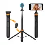 KF selfie stick treppiede 162 cm magnetico MagSafe per smartphone con telecomando Kf09.139