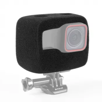 PULUZ copertura in schiuma paravento per Insta360 Ace Pro / Insta360 Ace (nero)