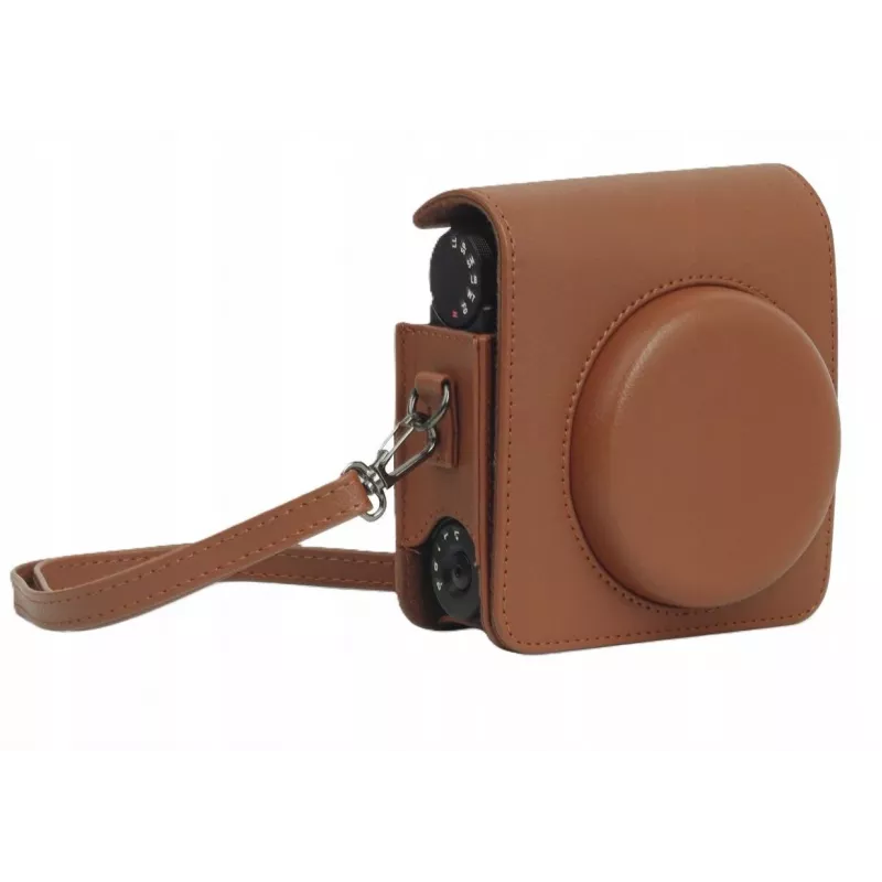 LOVEINSTANT borsa per fotocamera per Fujifilm Instax Mini 99 - marrone